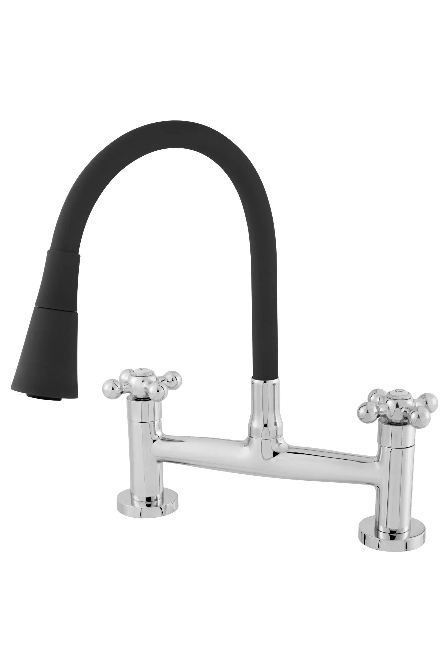 MISTURADOR COLOR DUO BLACK CANO FLEXÍVEL