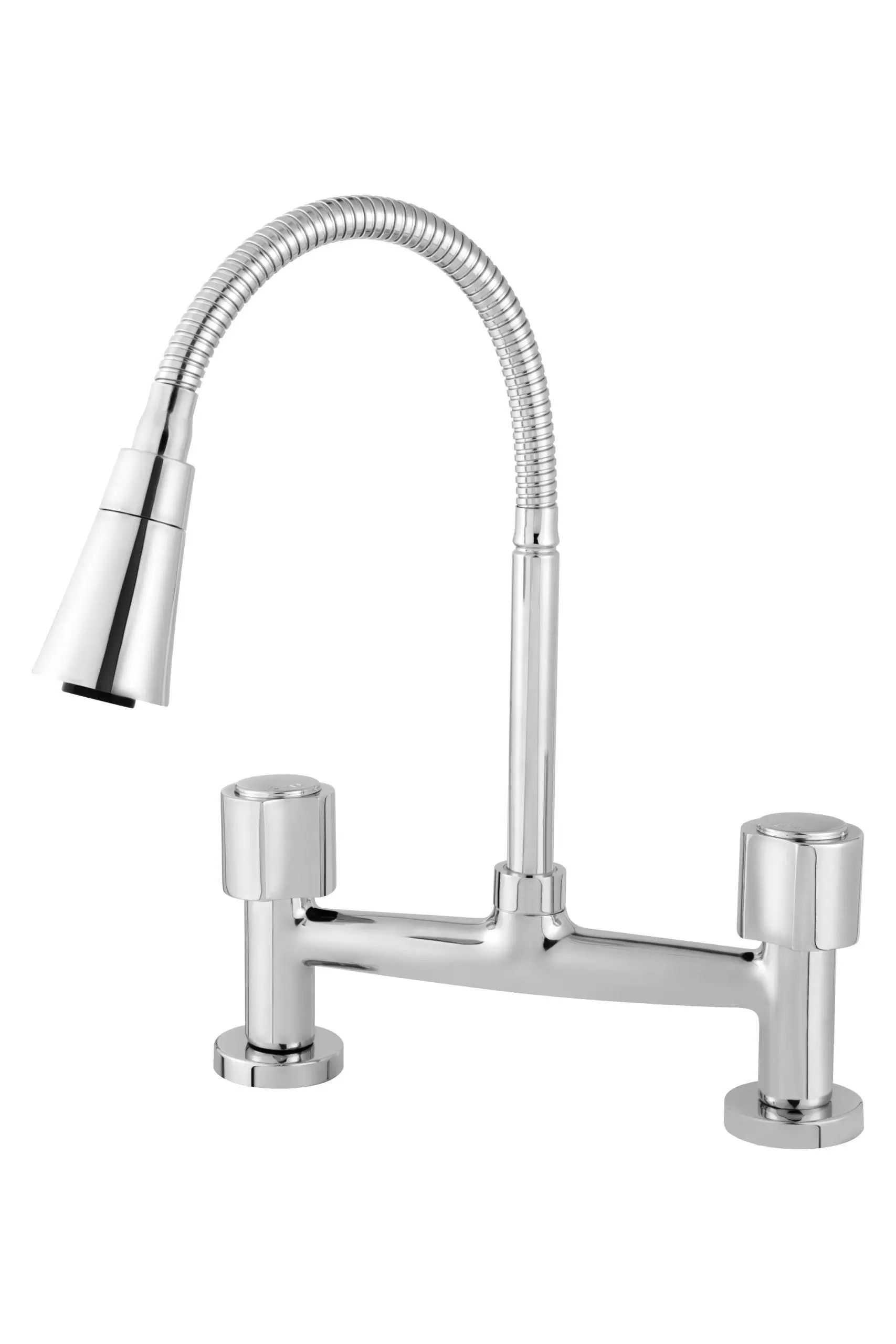 MISTURADOR COLOR DUO CROME CANO FLEXÍVEL